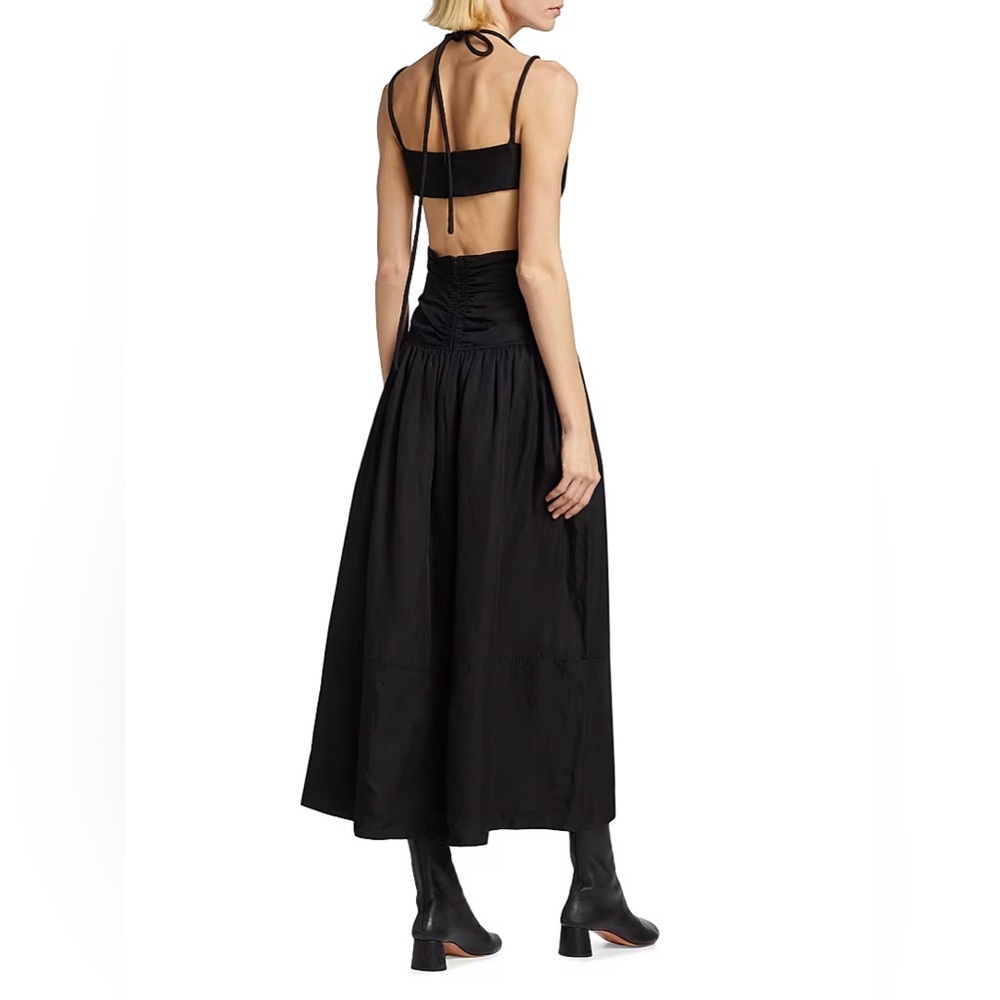 Proenza Schouler Ruched Cut-Out Maxi Dress - Picture 6 of 7